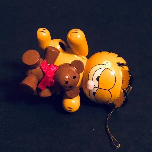 Wooden GARFIELD ornament - Picture 6 of 10